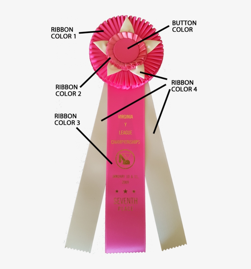 317 Custom Award Rosetterosettesrs 317 A2689 - Graphic Design, transparent png download