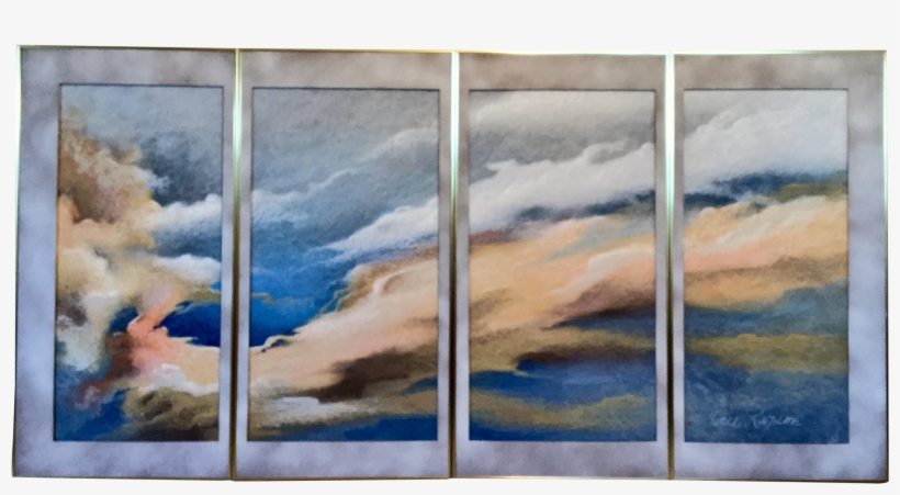 Banner Royalty Free Library Vance Larson Four Panel - Drawing, transparent png download