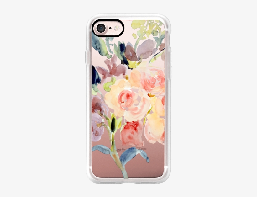 Casetify Iphone 7 Classic Grip Case - Garden Roses, transparent png download