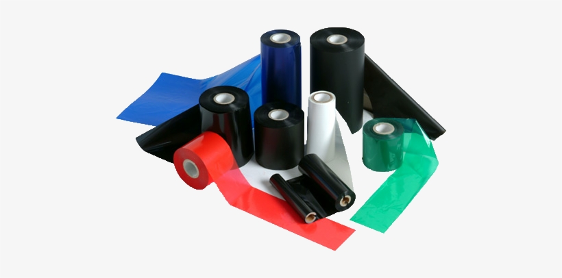 Wax Ribbon Â€“ Use For Normal Carton/shipping Label - Ribbon Thermal Transfer Printer, transparent png download