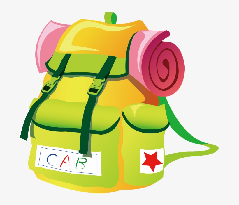 Backpack Bags Free Png Transparent Background Images - Travel Backpack Vector Png, transparent png download