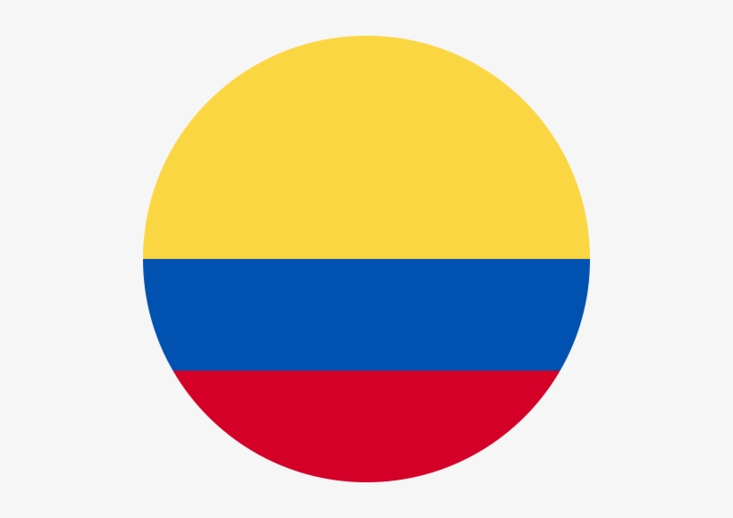 Honduras Colombia - Colombia Flag Icon Png, transparent png download