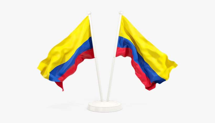 Two Waving Flags Illustration - Waving Flag Australia Flag Png, transparent png download