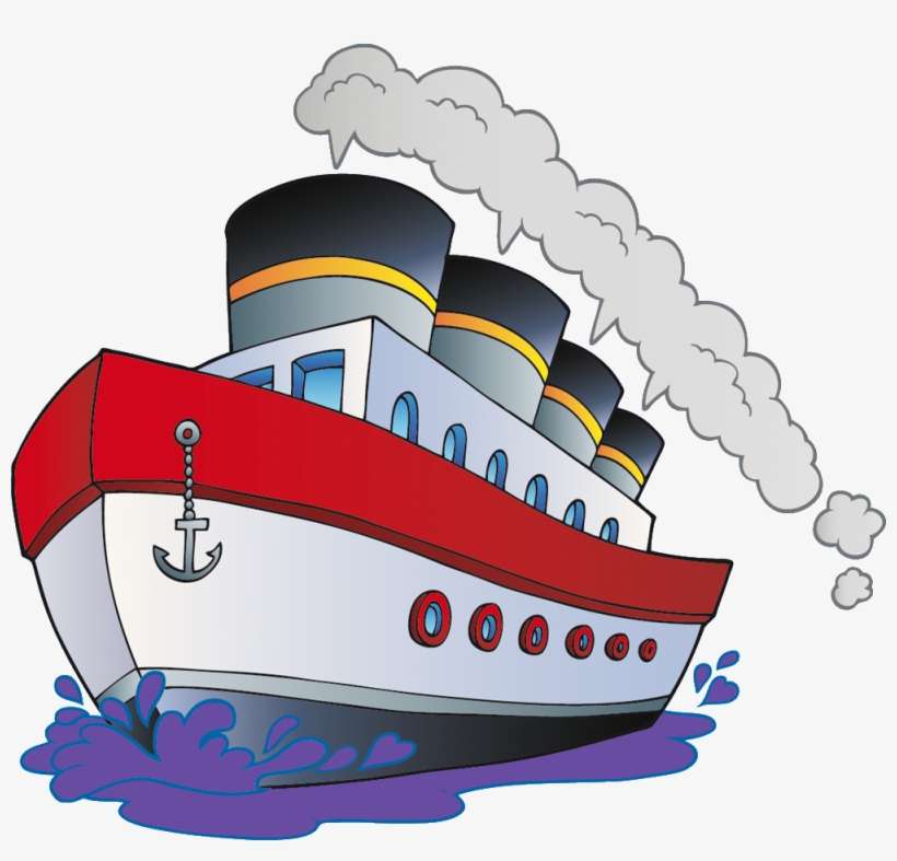 Abierta - - Cartoon Picture Of Ship, transparent png download