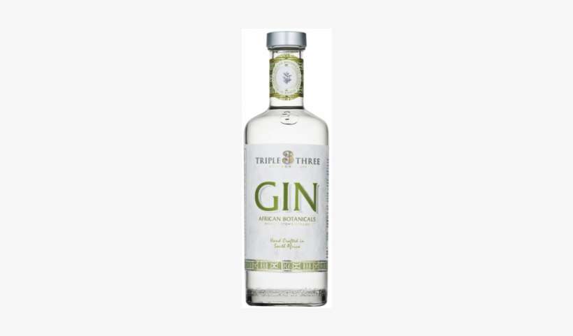 Triple Three Gin African Botanicals - Triple Three Gin African Botanicals 500ml, transparent png download