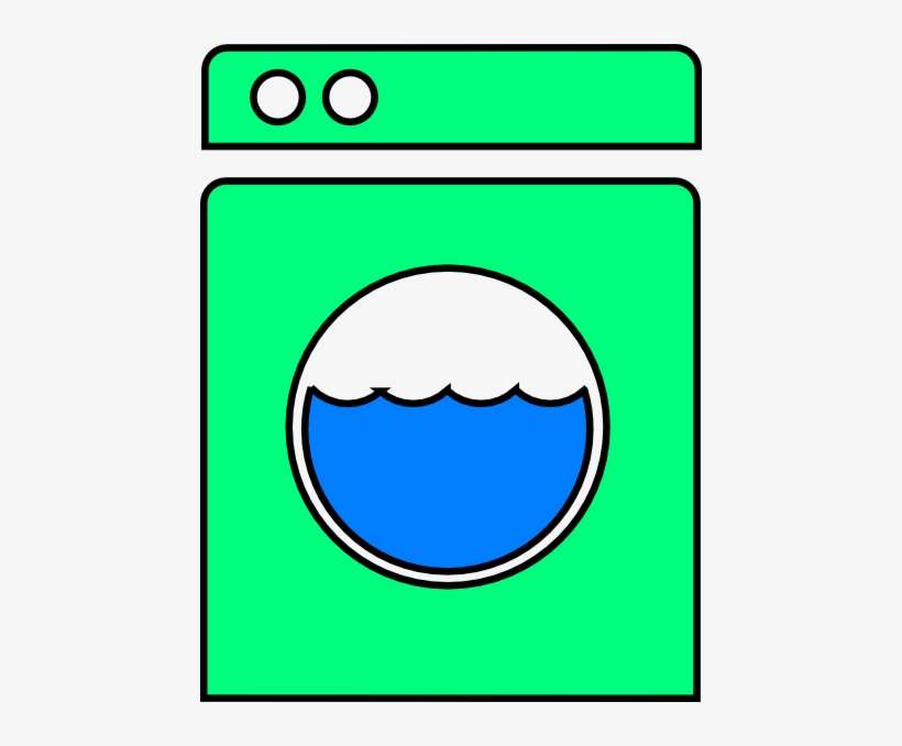Washing Machine 4 Clip Art At Clker - Washer Clip Art, transparent png download