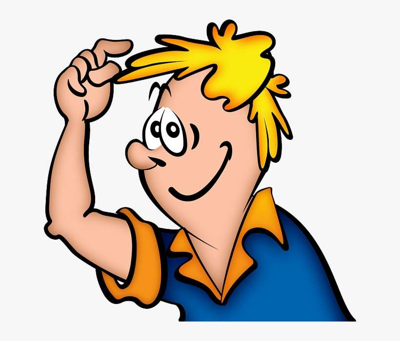 Teenager, Teen, Boy, Man, People, Young, Blond, Cartoon - Wear A Hat Clipart, transparent png download