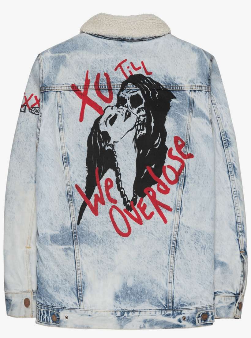 The Weeknd - Reverie Denim Sherpa Jacket, transparent png download