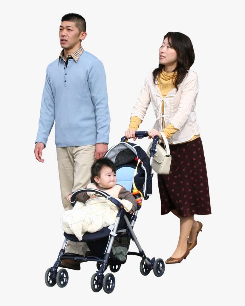 12 - Asian People Walking Png, transparent png download