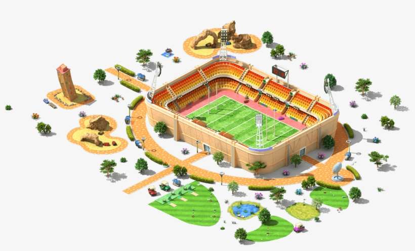 Rugby Stadium L1 - Construction, transparent png download