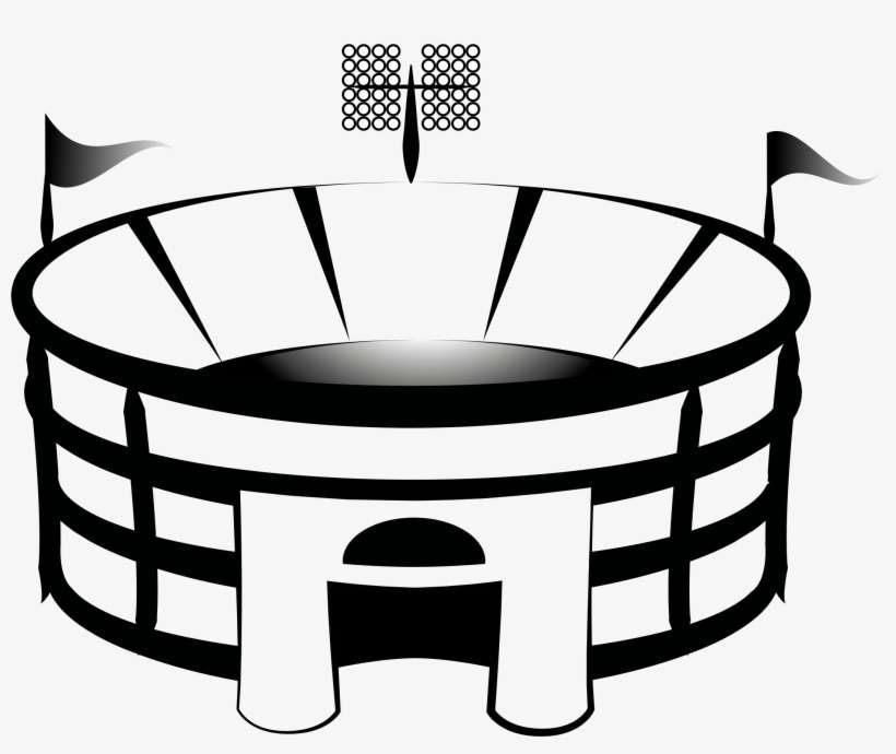 Stadium Clipart Stadium Clipart Backgrounds Image Transparent - Baseball Stadium Clipart, transparent png download