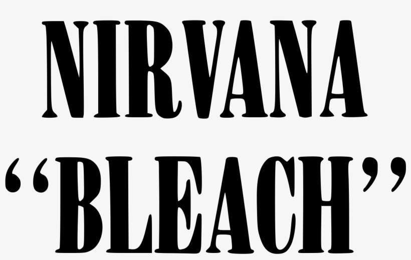 Open - Nirvana Bleach Album Years, transparent png download