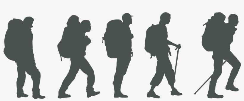Tourist Silhouette Png, transparent png download
