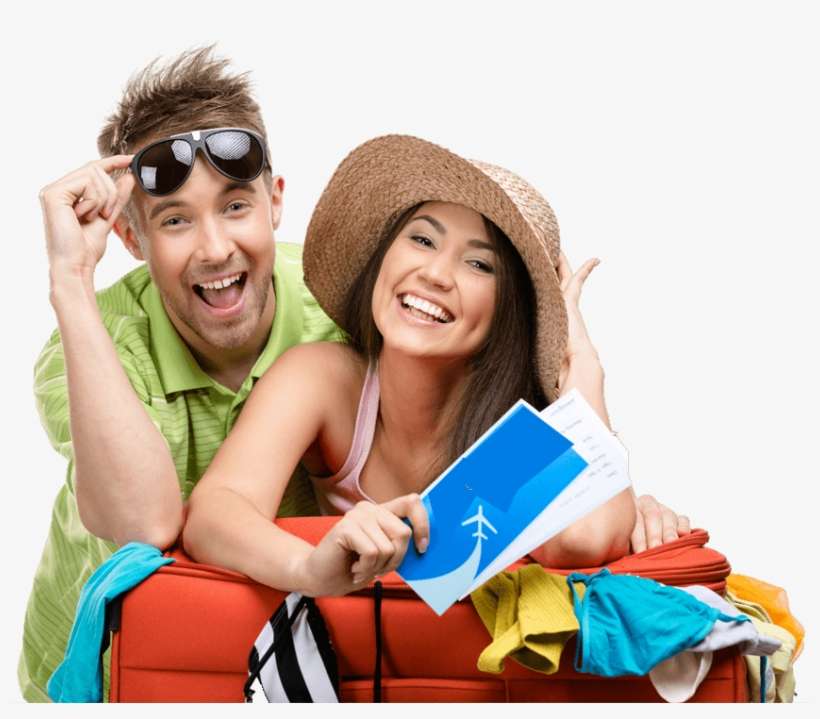 Travel - Couple Vacation Png, transparent png download