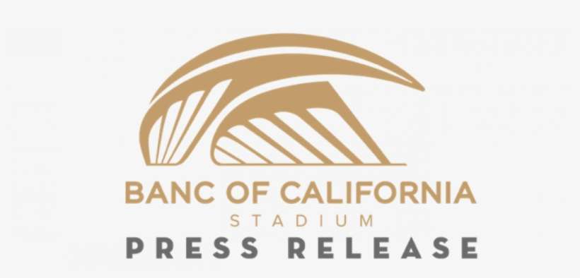 Banc Of California Stadium Press Release 2018 Img - Banc Of California Stadium Logo, transparent png download
