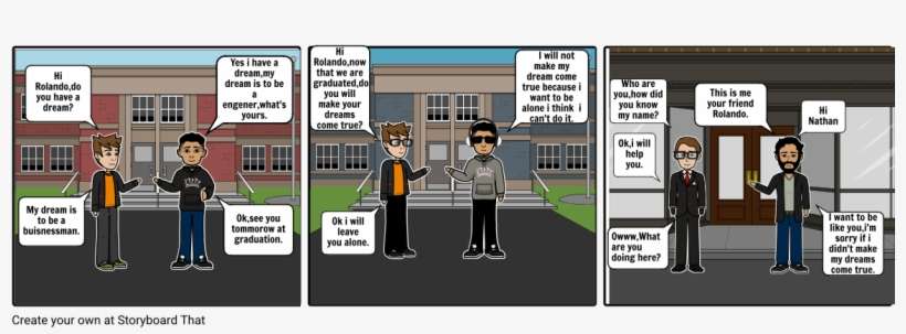 The Two Boys Dream - Cartoon, transparent png download