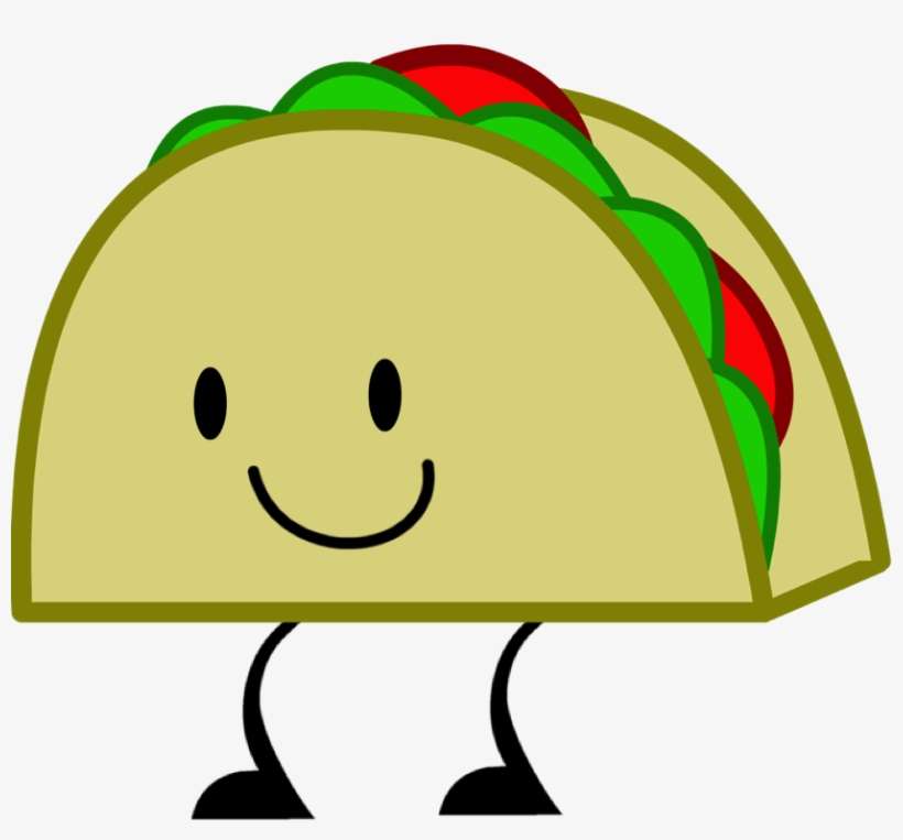 Taco Pose - Battle For Dream Island Taco, transparent png download