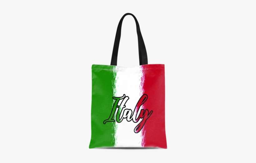 Italy Flag Tote - Italy, transparent png download