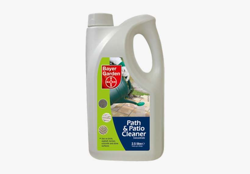 Cleaning Dirt And Stains From Paved Areas, Driveways - Bayer Garden Path & Patio Cleaner Concentrate, transparent png download