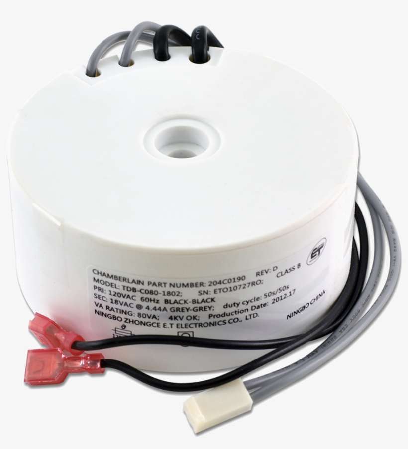 041c0190- Transformer And Wire Harness - Liftmaster Transformer, transparent png download