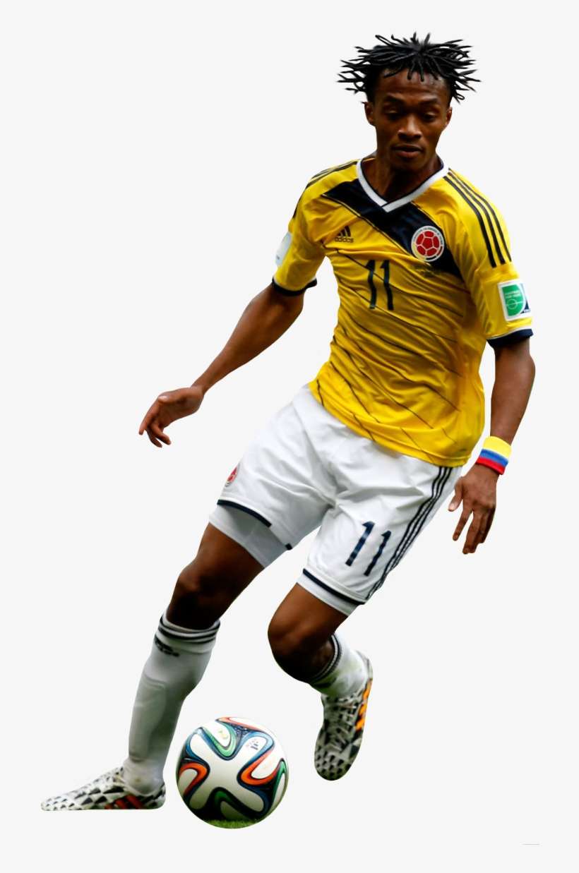 Three Of Colombia's World Cup Squad Have Ended Up In - Football Photo - Juan Guillermo Cuadrado Colombia 2014, transparent png download