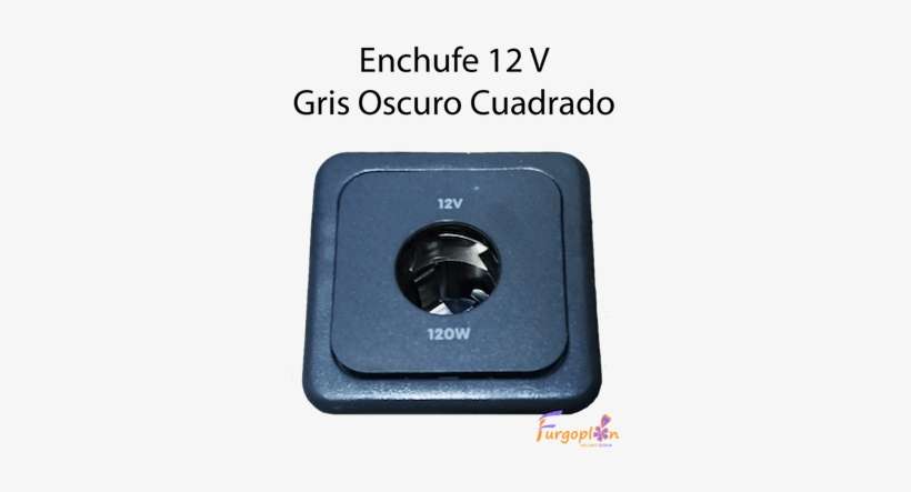 Enchufe 12 V Gris Oscuro - Volt, transparent png download