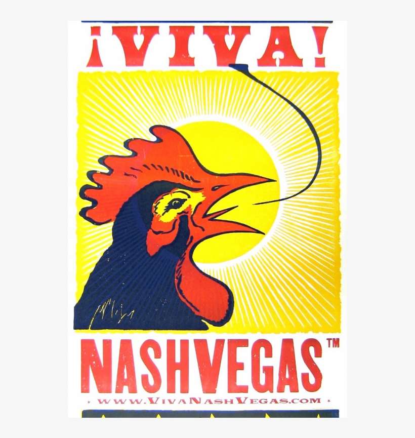 Viva Nashvegas - Hatch Show Print Posters, transparent png download