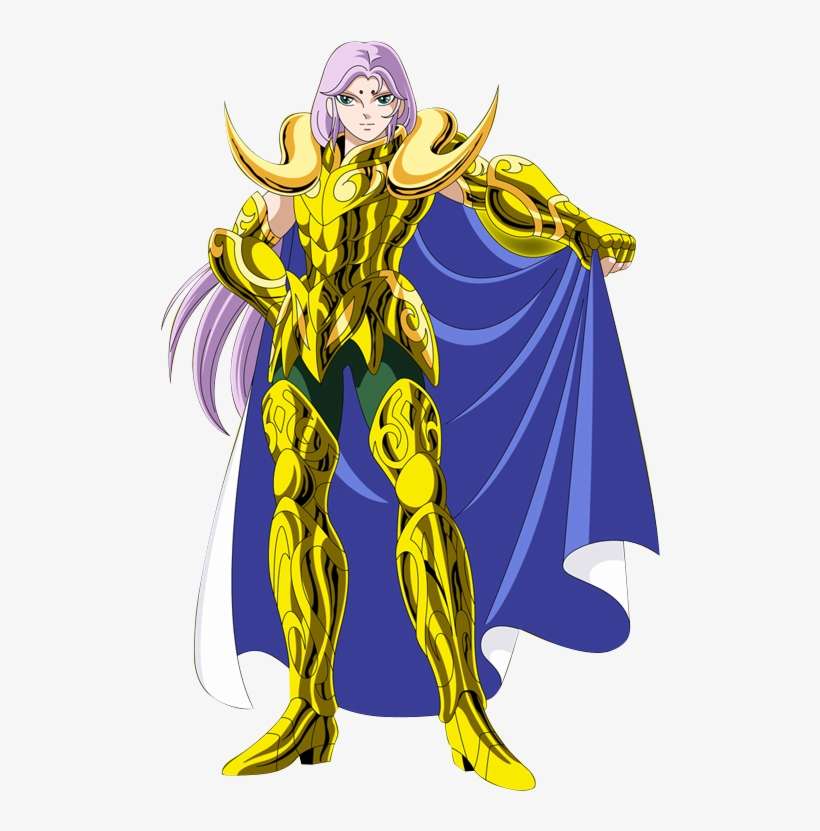 Aries Muu23 - Os Cavaleiros Do Zodiaco De Ouro Aries, transparent png download