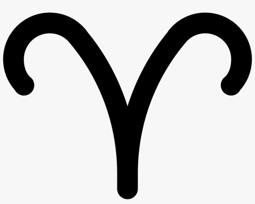 Aries Comments - Bélier Symbole, transparent png download