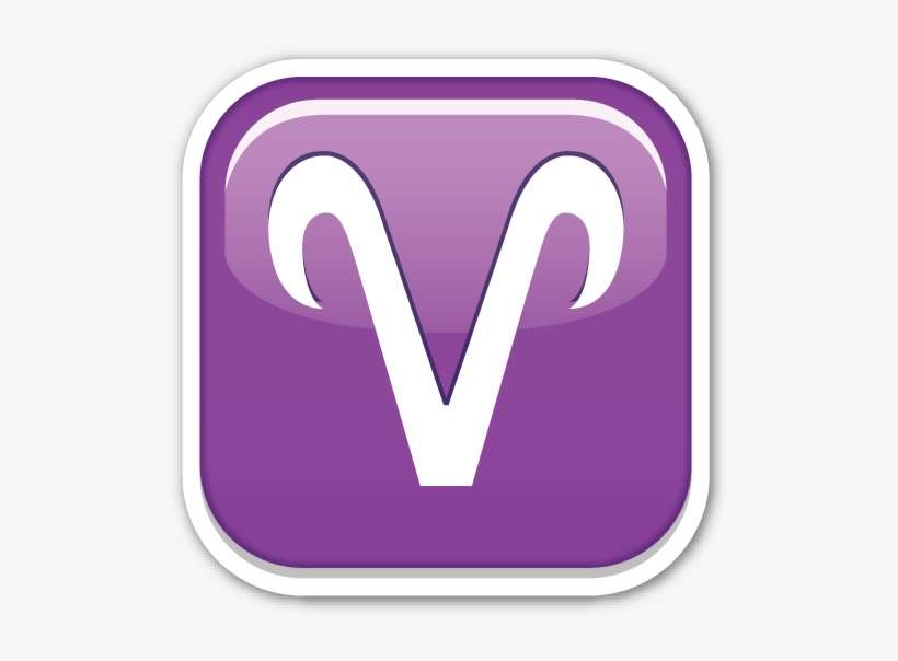 Aries - Aries Emoji Png, transparent png download