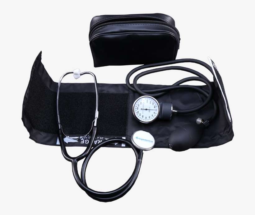 Kit Baumanómetro Y Estetoscopio O - Baumanometro Y Estetoscopio Png, transparent png download