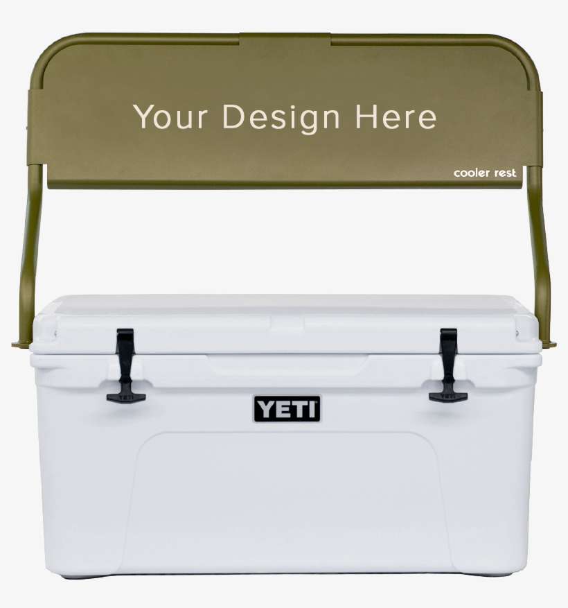 Your Design Here-green - Tundra 65 Cooler-white, transparent png download