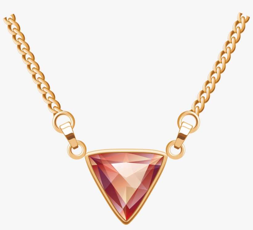 Svg Transparent Download Necklace Vector Collar - Necklace Vector, transparent png download