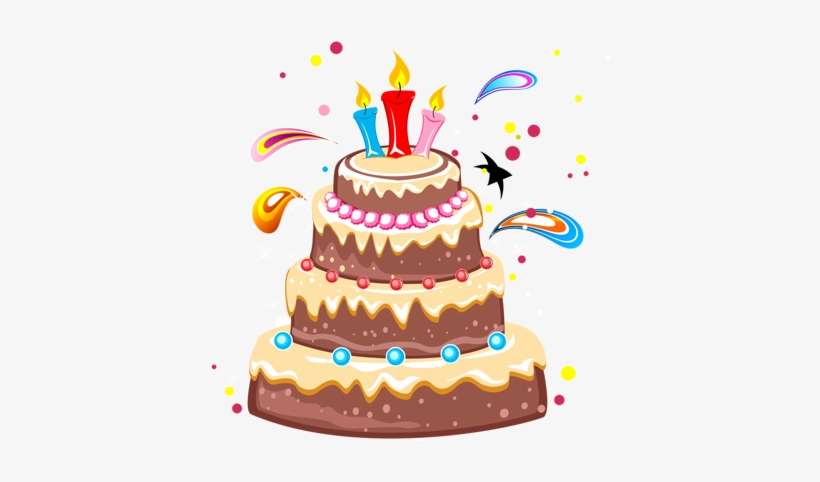 Torta Cumpleaños Png - Imagenes De Feliz Cumpleaños Rosario, transparent png download