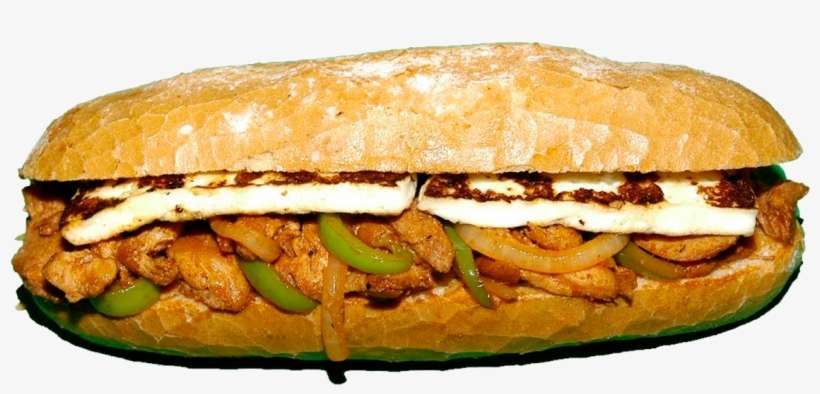 Torta Chicken Fajita - Torta De Carnitas Png, transparent png download