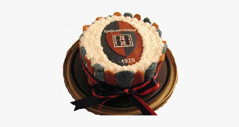 Torta Cagliari Calcio - Stemma Del Cagliari Calcio, transparent png download