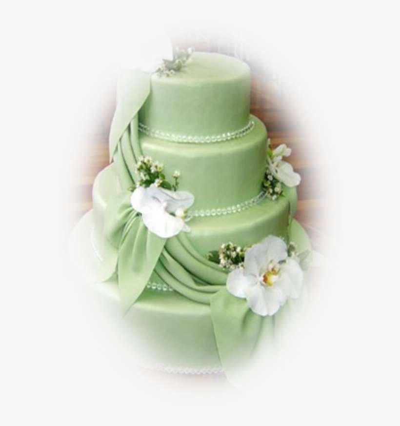 Torta - Bolo De Casamento Verde, transparent png download