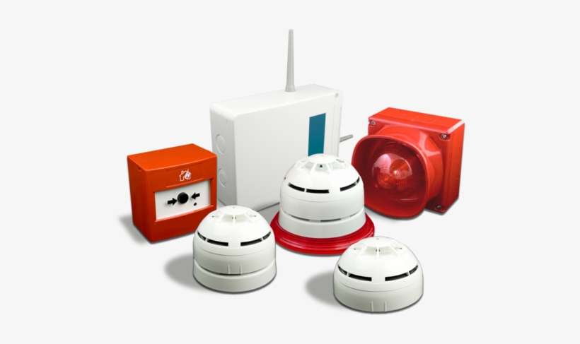 Fire Detection System - Fire Detection & Alarm Systems, transparent png download