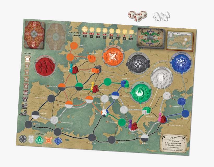 An Invasion Of Barbarian Tribes Can Certainly Feel - Pandemic Fall Of Rome, transparent png download