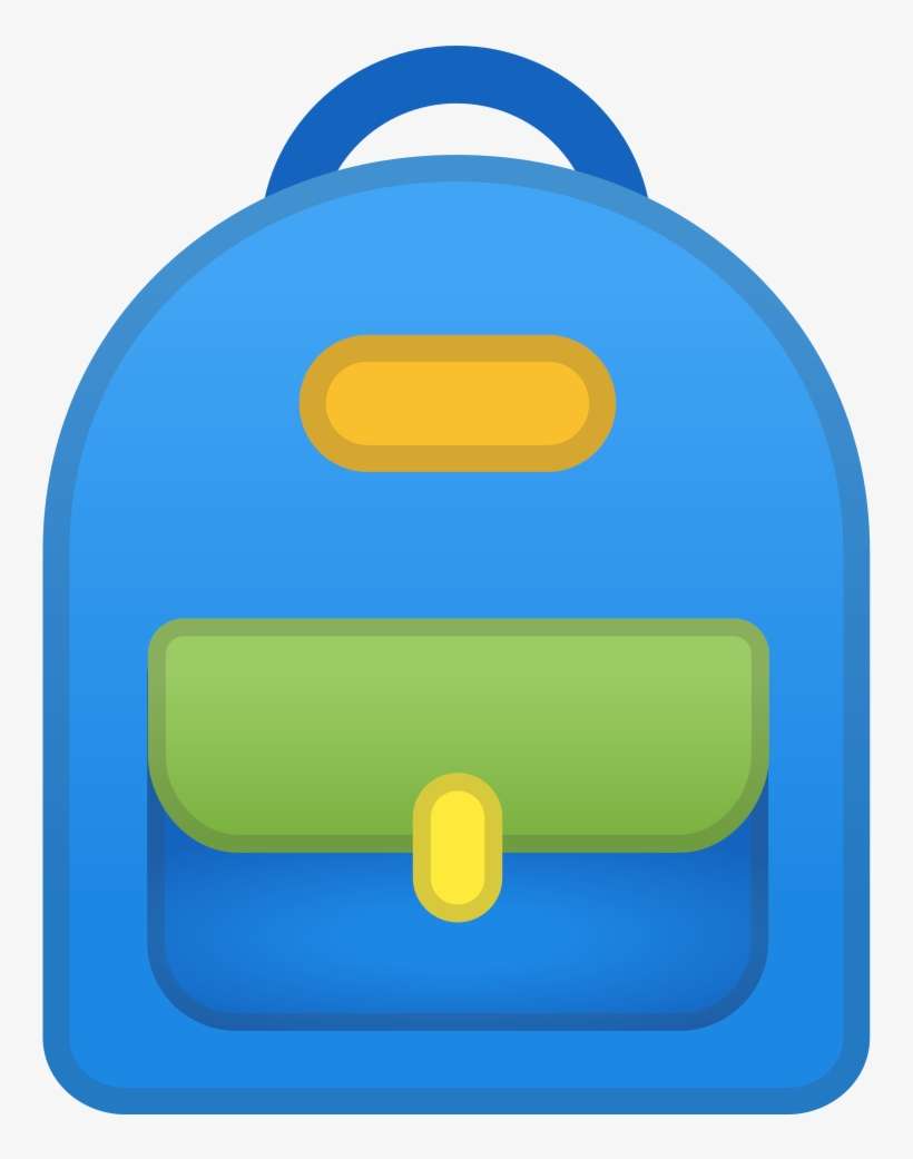 Download Svg Download Png - Backpack Emoji Png, transparent png download