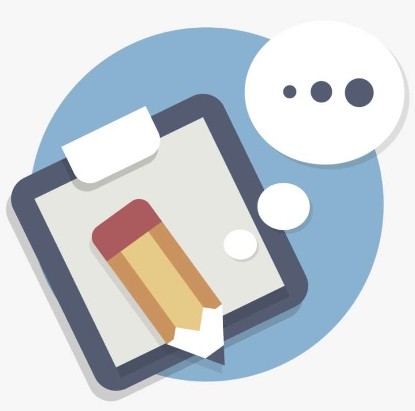 Stock Paper Pencil And In Color - Clip Art, transparent png download