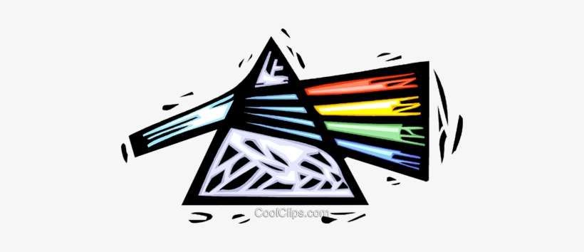 Prism Royalty Free Vector Clip Art Illustration - Prism Clipart, transparent png download