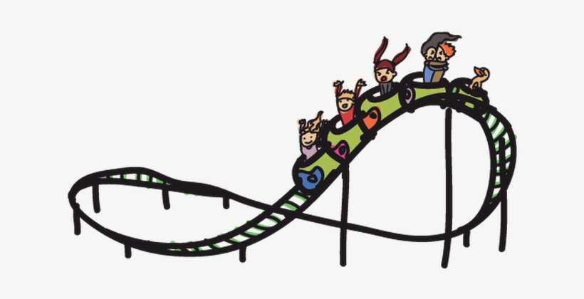 Village Fair - Rollercoaster Vector, transparent png download