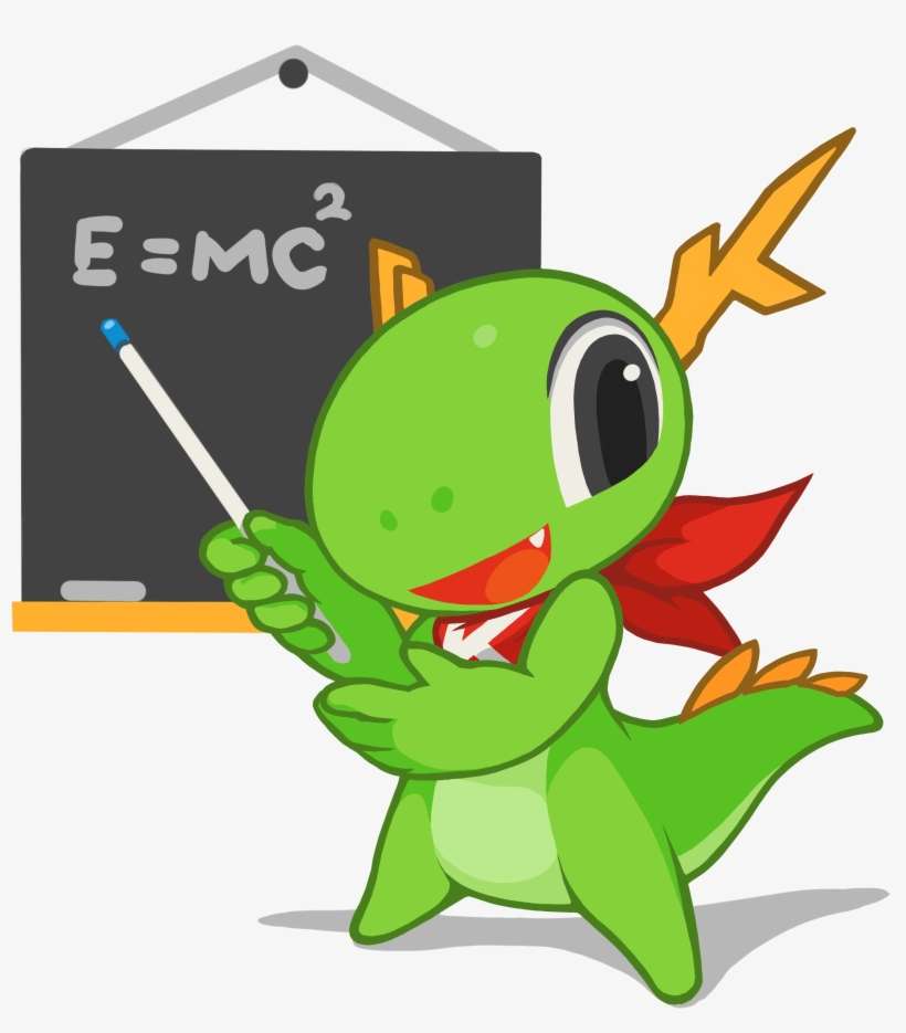 Kde Mascot Konqi For Presentation And Education Applications - Educational Game Mascot, transparent png download