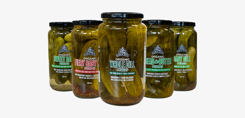 Farm Boy Organic Pickles - Pickling, transparent png download