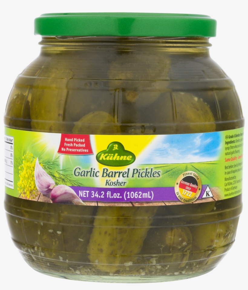 Kuhne Barrel Pickles Png PNG Image Transparent PNG Free Download on