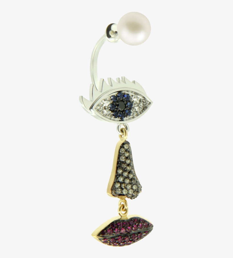 Polifemo Piercing Earring - Earring, transparent png download