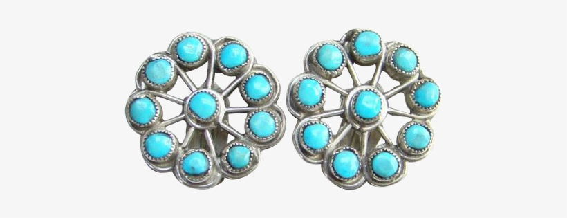 Banner Vintage Sterling Silver Satellite - Earrings, transparent png download