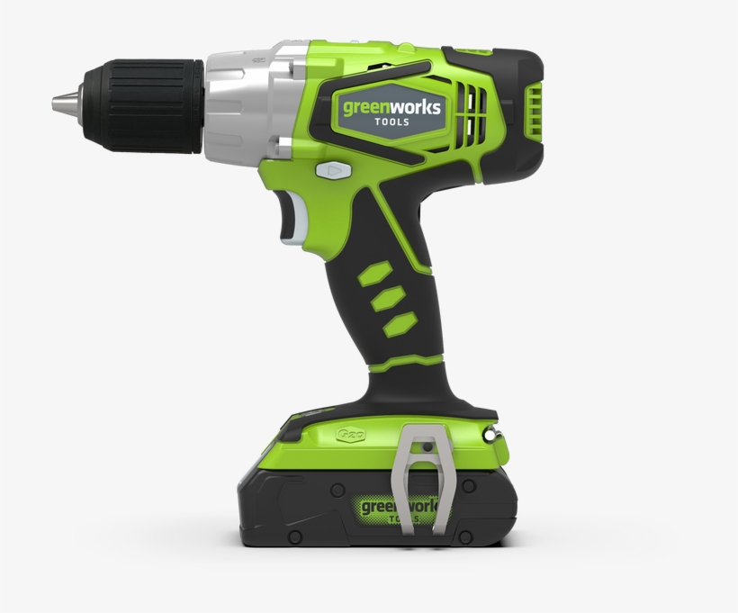 Drill - Greenworks 24v Accu Slagmoersleutel, transparent png download