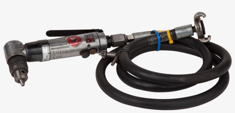 Drill Right 10 Mm Pneumatic - Drill, transparent png download